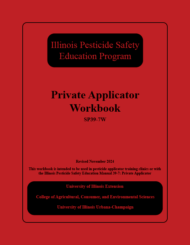 herbicide applicator license illinois SP39-7W