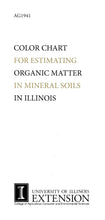 Load image into Gallery viewer, AG1941 - Color Chart for Estimating Organic Matter in Mineral Soils in Illinois