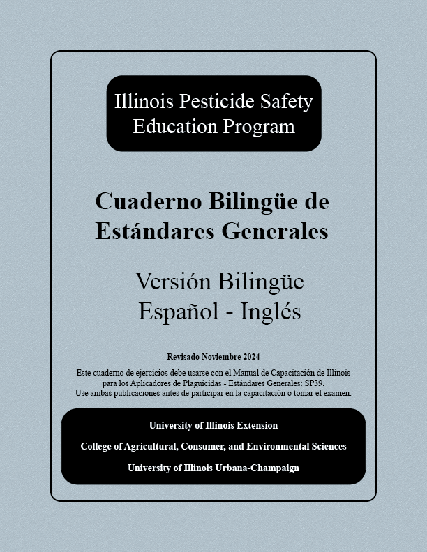 SP39-SPW - Pesticide Applicator Training: Bilingual General Standards Workbook