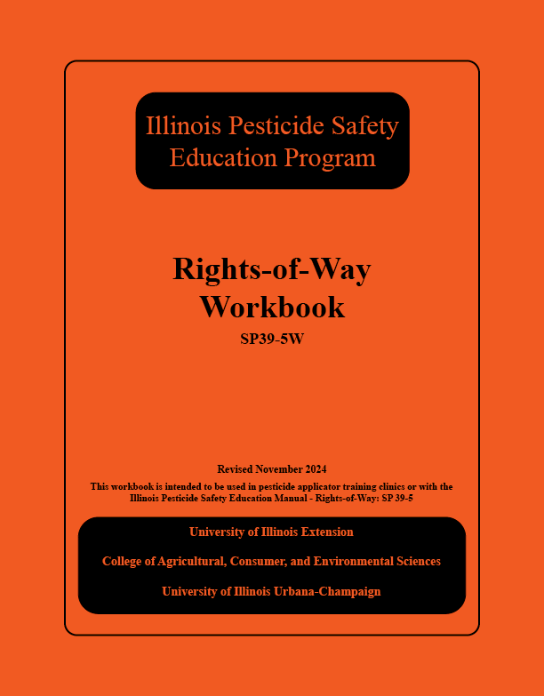 SP39-5W - Pesticide Applicator Training: Right-of-Way Workbook