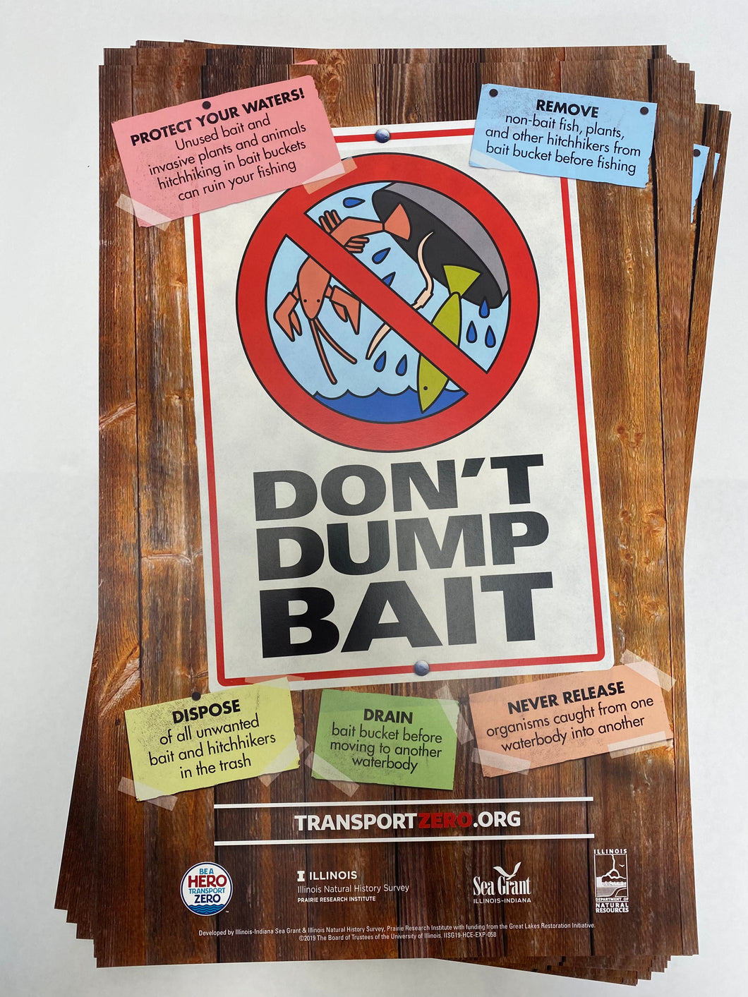 IISG-12-07 - Don't Dump Bait — Poster