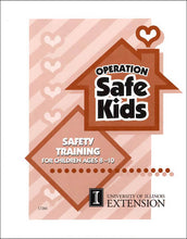 Load image into Gallery viewer, C1366 - Operation Safe Kids: Safety Training Age 8-10
