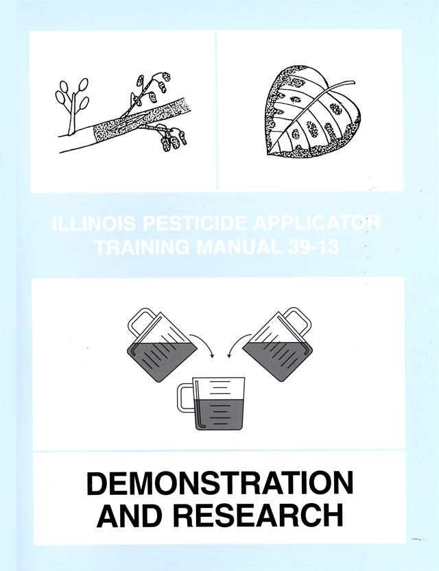 SP39-13 - Illinois Pesticide Applicator Training Manual: Demonstration/Research