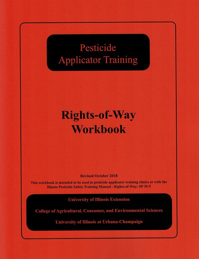 SP39-5W - Pesticide Applicator Training: Right-of-Way Workbook