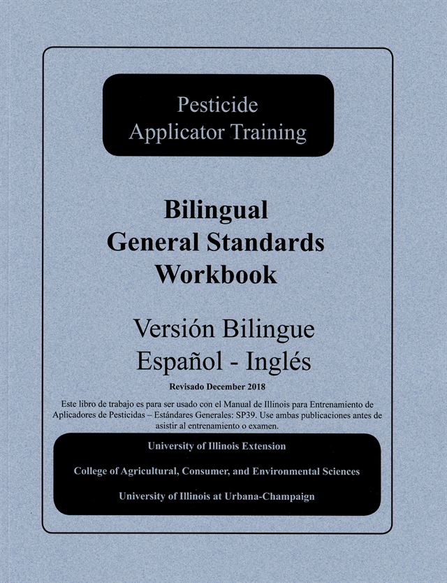 SP39-SPW - Pesticide Applicator Training: Bilingual General Standards Workbook